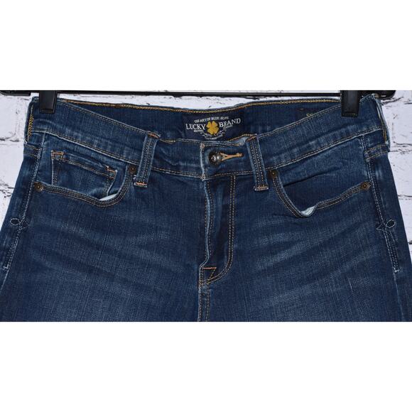 Lucky Brand Sofia Boot Cut Stretch Ankle Denim Jeans Size 8/29 - Picture 3 of 8
